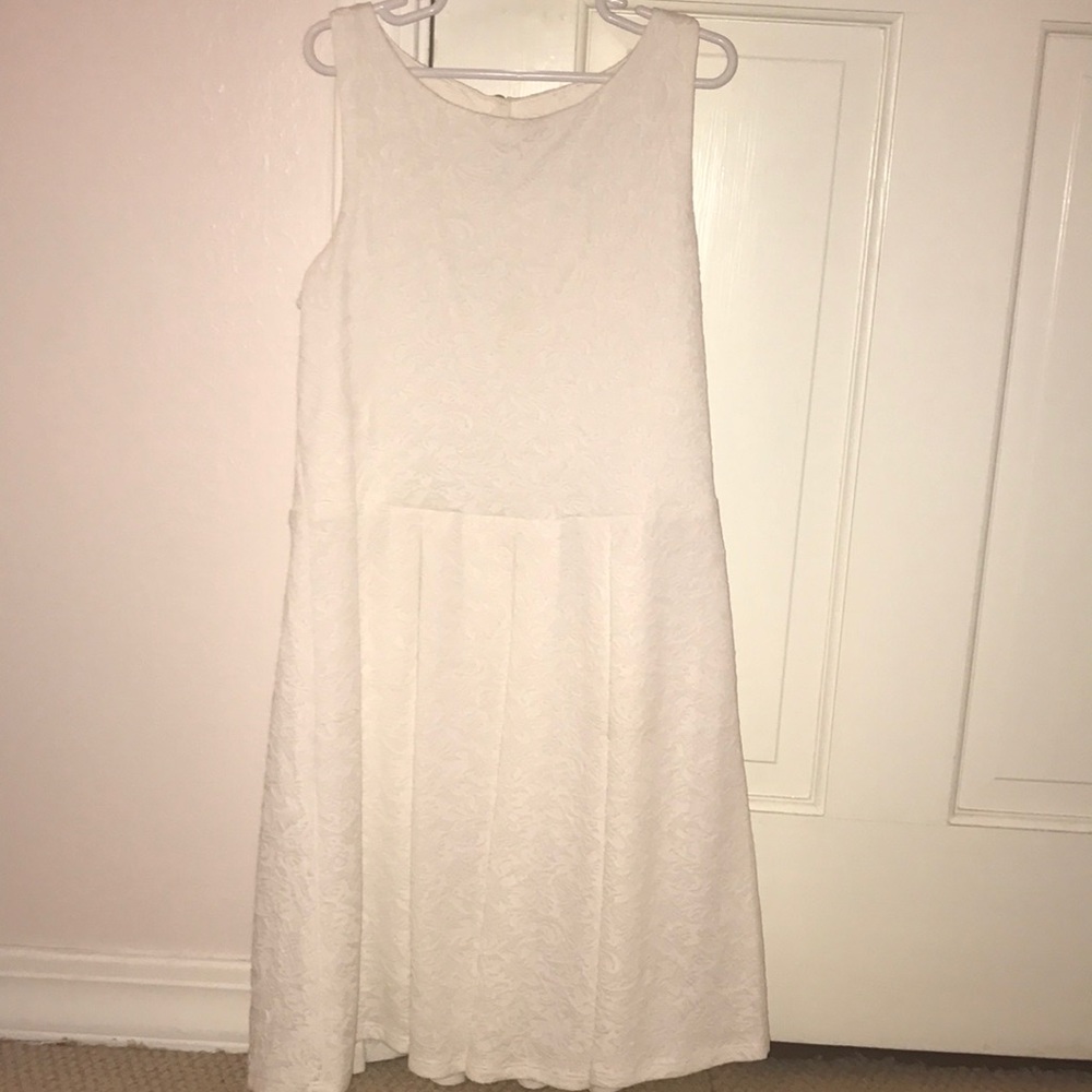 Simple White Dress